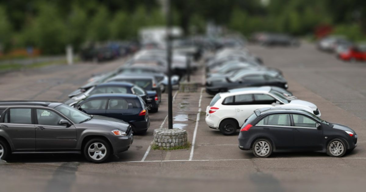 Parkering på Bankløkka i Drøbak