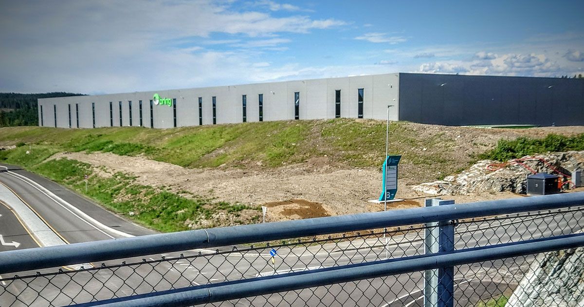 Vi får besøk av Fabritius. Johan og Tobias kommer og informerer oss om utviklingen på Oslo Logistikkpark Drøbak